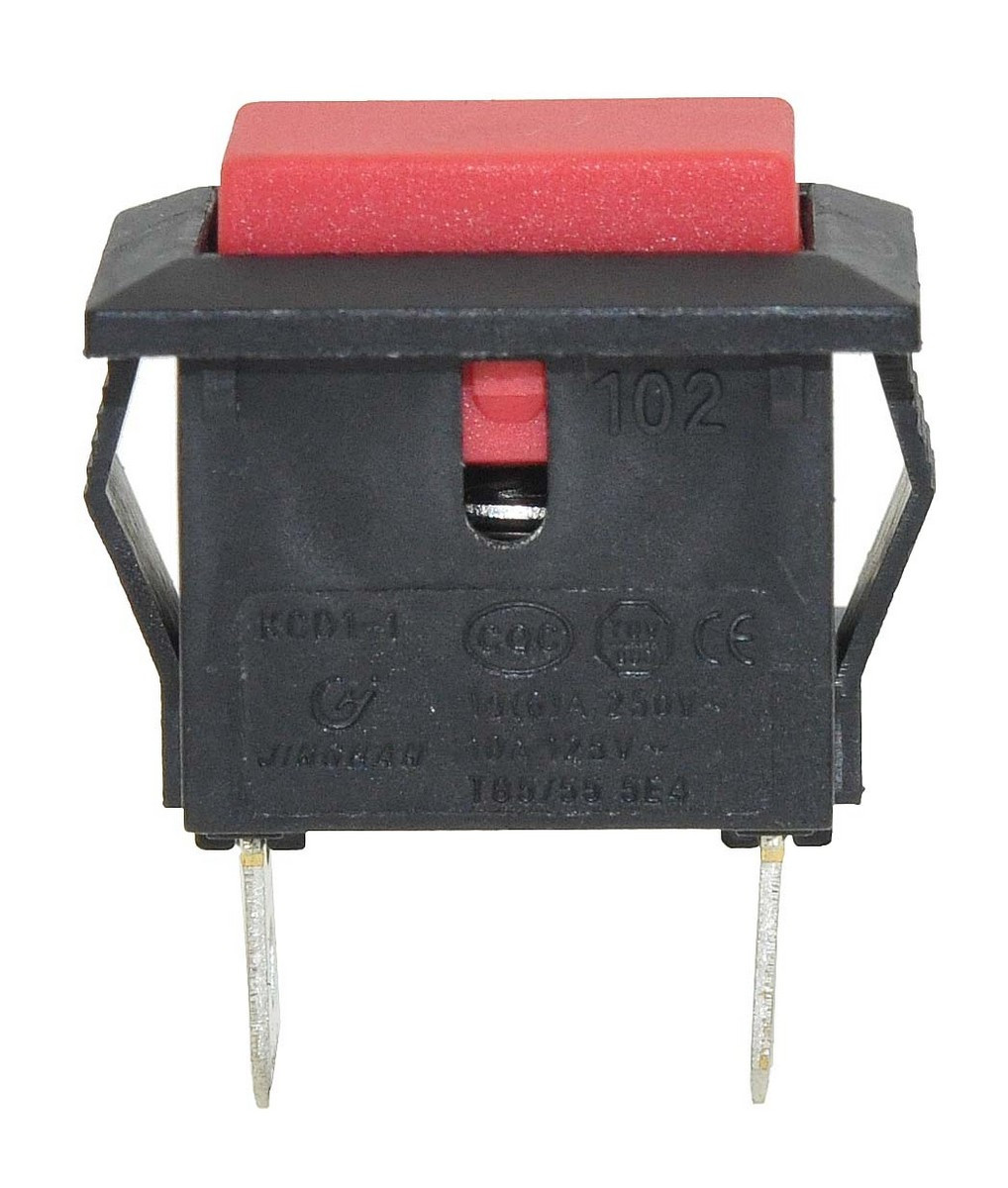 Кнопка 2 контакти 15*22 mm 10(6) A