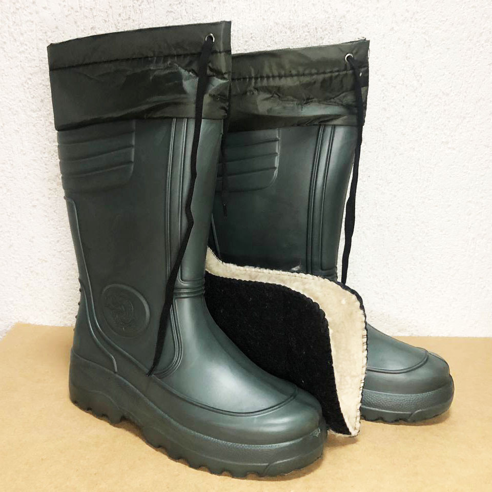 Рибальські чоботи гумові 45/46 розмір (30см), Гумові болотні чоботи, взуття AY-467 для риболовлі