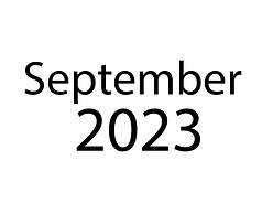 September 2023