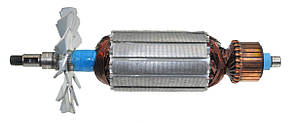 Якір болгарка 180 VJ Parts, Граніт ШУ-180/1900 (183,5*41 шпонка 9мм різьблення), фото 1