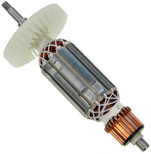 Якір болгарки Makita 9555NB/9554NB (152*32 різьблення 6мм) аналог 515619-7, фото 4