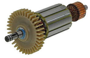 Якір болгарка Wintech 180 /ІжМаш 2000/Крафт 180/Зеніт ЗУШ-180/1800 (177*44 шпонка 9мм), фото 4
