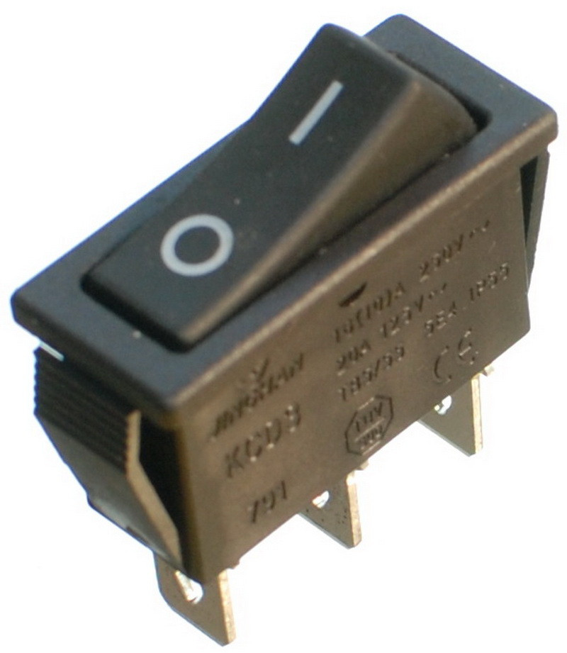 Тумблер 2 положення 3 контакти 14*32 mm 16A