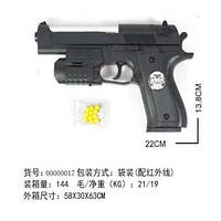 Игрушечный Пистолет 007-1 (144шт/2) в пакете 22*14см