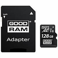 Карта пам'яті GoodRam UHS-I U1 128 GB microSDXC Class 10 SD адаптер (M1AA-1280R12)