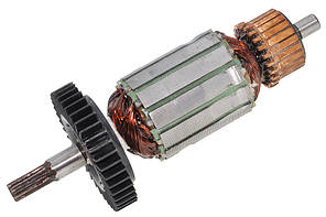 Якір перфоратор Bosch PBH 160 RE аналог 1614010144 (133,5*35 7-з/прямо), фото 1