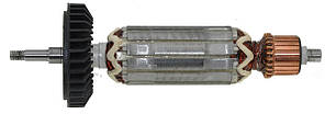 Якір болгарки Makita 9558NB, 9556HN (165 * 32 різьблення 6мм) PRO аналог 515613-9, фото 1