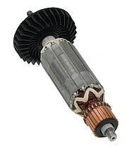 Якір болгарки Makita 9558NB, 9556HN (165 * 32 різьблення 6мм) PRO аналог 515613-9, фото 5
