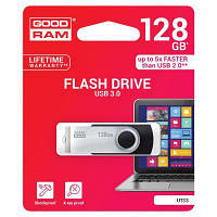 Флеш пам'ять GoodRam Twister 3.0 128 GB Black USB 3.2 Gen 1 (UTS3-1280K0R11)