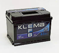 Aккумулятор KLEMA EFB Start-Stop 6CT-63Ah/620A R+L+