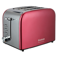 Тостер Magio MG-286, 715 Вт, для 2 скибочок хліба, з регулюванням підсмажування