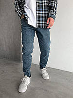 Стильні джинси Regular Fit зі щільного деніму в темно-синьому кольорі