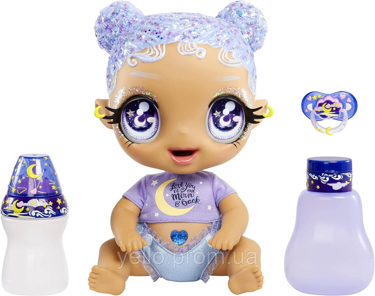 Лялька пупс, що змінює колір Glitter Babyz Selena Stargazer Baby Doll