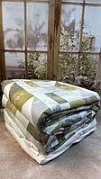 Постельное белье фланелевое байка полуторный размер с простыней на резинке Cotton Collection 01
