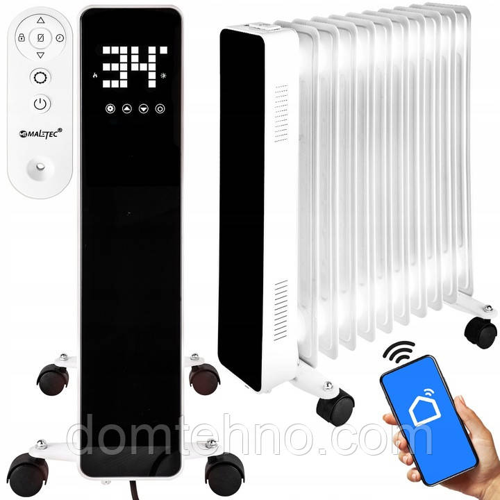 Масляний радіатор MalTec Premium ProOil 2500W WiFi