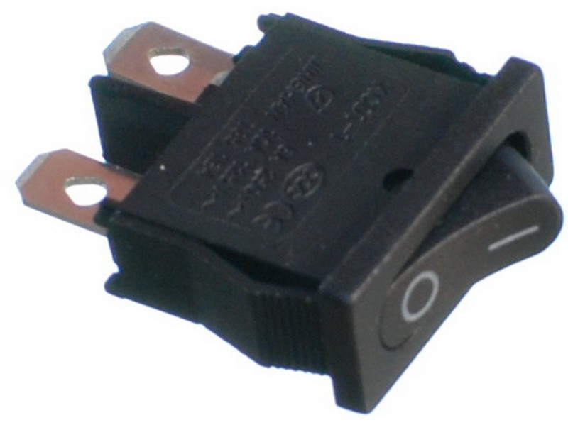 Тумблер 2 положення 2 контакти пружина 10*21 mm 6A