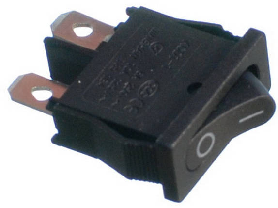 Тумблер 2 положення 2 контакти пружина 10*21 mm 6A, фото 1