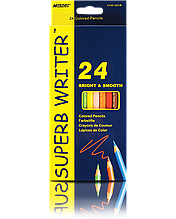 Олівці кольорові Marco 24цв 4100-24CB superb writer