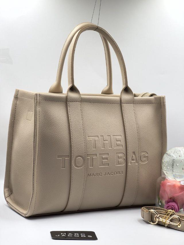 Жіноча сумка Marc Jacobs The Tote Bag, бежева, 35*25*14 см, 931449, фото 1