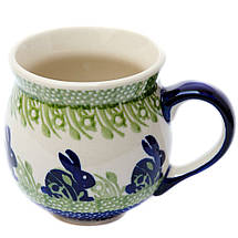 Чашка керамічна 0,3 л Бочечка Lapin Rabbits, фото 3