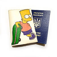 Обкладинка на паспорт Барт (OB_0007)