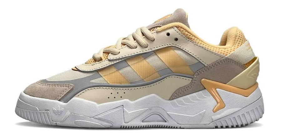Кросівки жіночі та підліткові Adidas Originals Niteball ll Beige Sand White, фото 1
