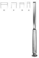Долото Стиле-Патча, Шведское, прямое, односторонняя заточка, плоское, шестигранная ручка, длина 225 мм, 10 мм.