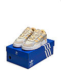 Кросівки жіночі та підліткові Adidas Originals Niteball ll Beige Sand White, фото 7