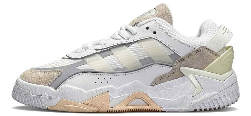 Кросівки жіночі та підліткові Adidas Originals Niteball ll White Grey Olive, фото 1