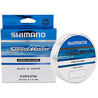 Шоклидер Shimano Speedmaster Tapered Surf Leader (Clear) 10X15m 0.33-0.57mm 7.2-17.0kg
