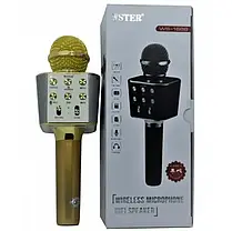 Караоке-мікрофон Wster WS-1688, Бездротовий Bluetooth мікрофон, фото 3