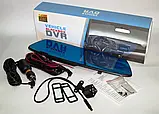 Автомобільний відеореєстратор DVR T605 HD на 2 камери, автореєстратор, реєстратор в авто, фото 9