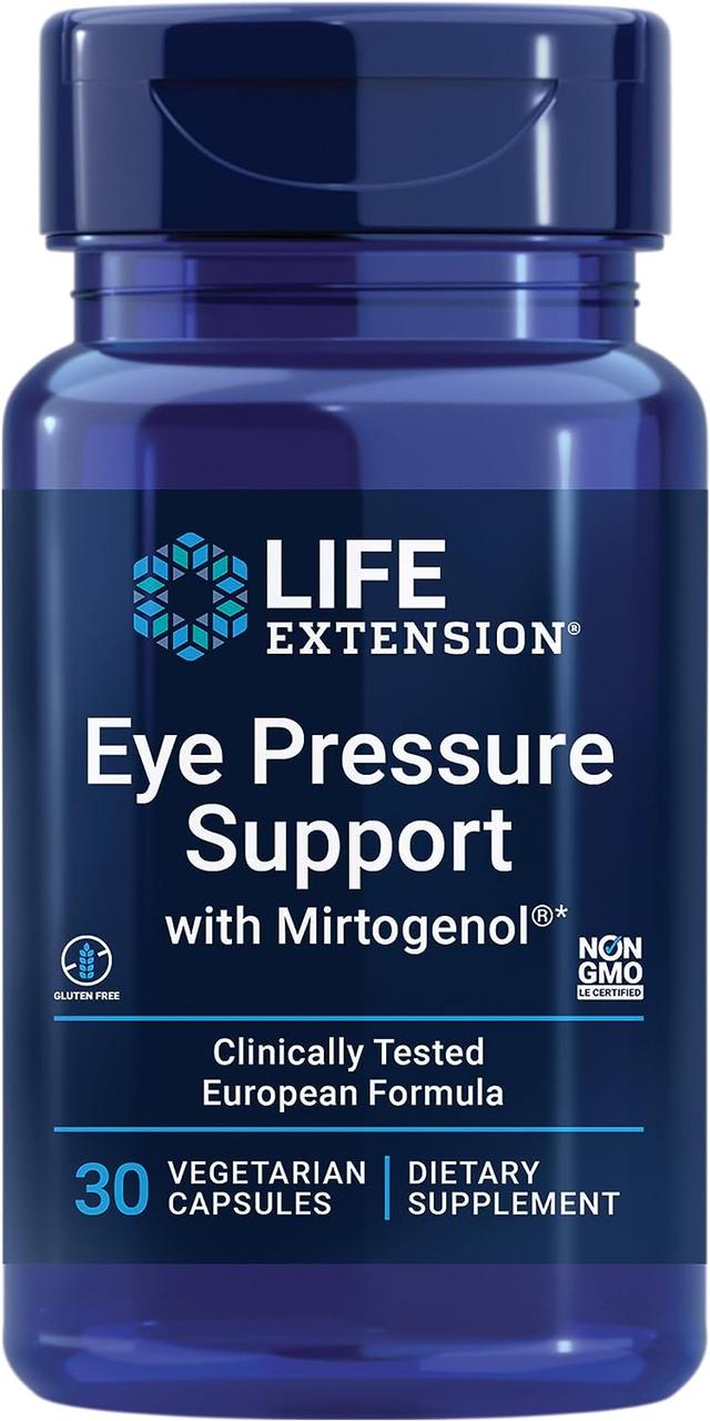 Life Extension Eye Pressure Support with Mirtogenol / Підтримка очного тиску 30 капсул