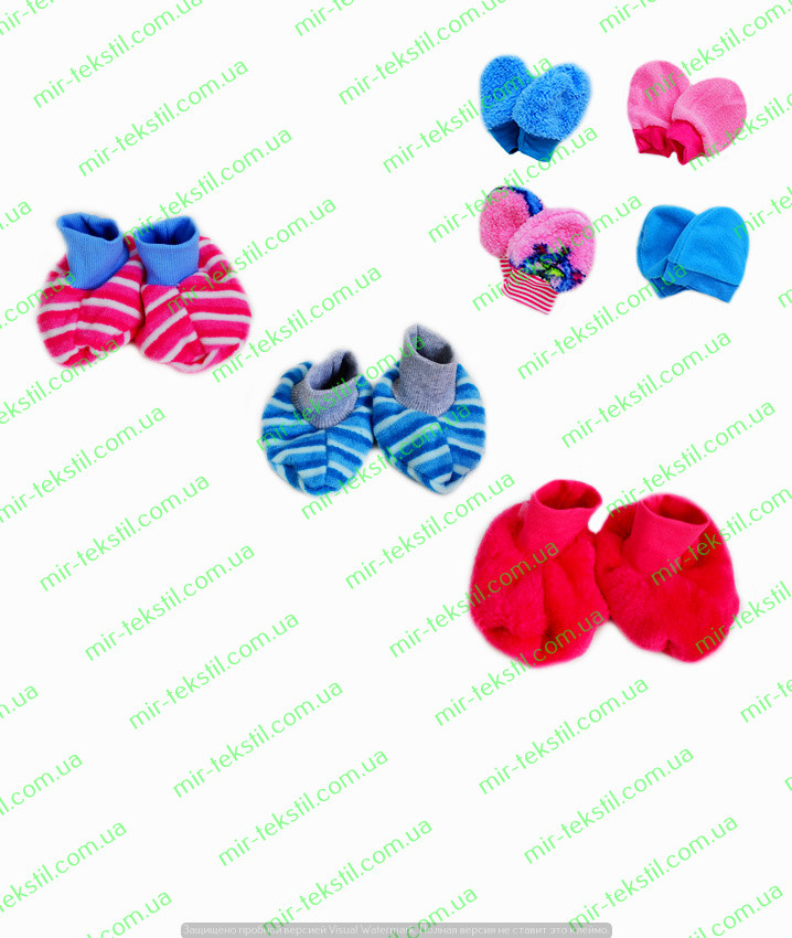 ОПТОМ пінетки — шкарпетки, рукавиці (рукавички — рукавиці) для новонароджених
