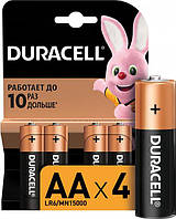 Лужні батарейкі Duracell AA (LR06) MN1500