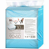 Пелюшки 90*60 см - 30 шт "Хвіст і лапи" - для тварин, собак і котів