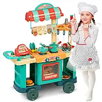 Дитяча іграшкова пластикова кухня - кафе на колесах Ricokids Польща