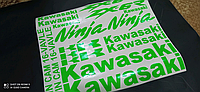 Наклейки на мотоцикл бак пластик Kawasaki ninja ниндзя нинзя кавасаки zx 10 6 9 12 14