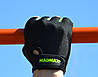 Рукавички для фітнесу MadMax MFG-251 Rainbow Green M, фото 5
