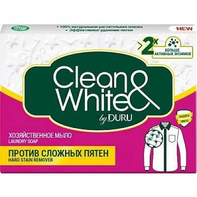 Господарське мило Duru Clean&White «Проти складних плям» (4*120г.)