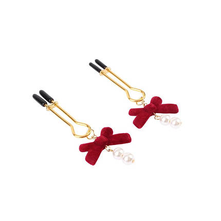 Затискачі на соски CHISA Pearl Nipple Clamps Kit-Senuelo, фото 3