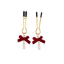 Затискачі на соски CHISA Pearl Nipple Clamps Kit-Senuelo, фото 4