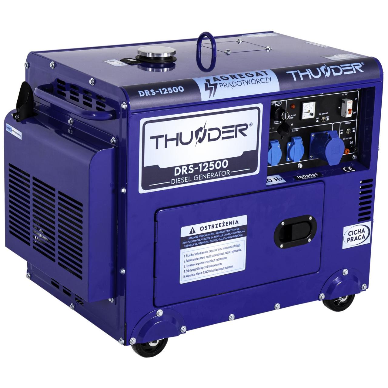 Дизельний генератор THUNDER DRS-12500, фото 1