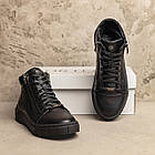 Чоловічі зимові шкіряні черевики Philipp Plein, фото 6