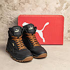 Чоловічі зимові черевики Pm Black, фото 8