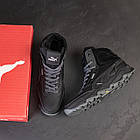 Чоловічі зимові черевики Pm Black, фото 6