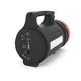 Переносний ліхтар LX-1902+Solar, 3 режими, сонячна панель, вбудований акум 7200mAh, 2 лампочки 3W, СЗП,, фото 8