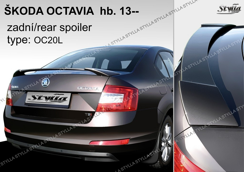 Спойлер тюнінг Skoda Octavia