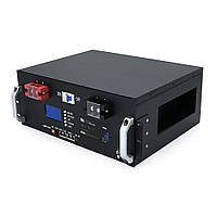 Литий-железо-фосфатный аккумулятор Merlion LiFePO4 51.2V 50AH for Solar (440х350х180) RACK MOUNT 50A BMS, 3000