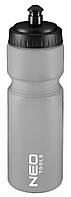Neo Tools Бутылка для воды для велосипеда, 700мл, длина 23.5 см, LDPE, серый Baumar - Порадуй Себя